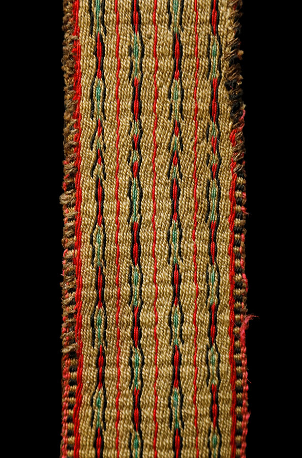 Faja femenina de Textil, Mapuche